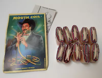 MOUTH COILS By Uday - Comedy Stage Or Children's Entertainer Magic Trick Prop • £2.99
