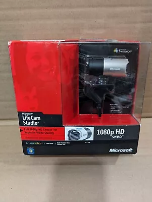Microsoft LifeCam Studio For Business Model 1425 1080p Webcam - Silver • $20