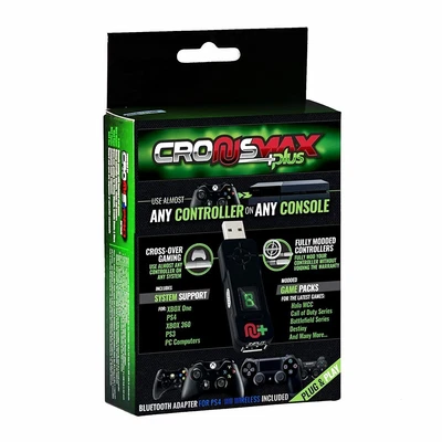 $59.95 • Buy New CronusMax Plus Cross Cover Gaming Controller Adapter PS4 PS3 Xbox One 360 PC