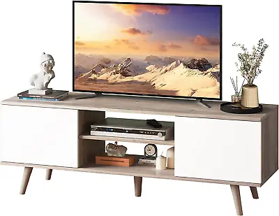 TV Stand Table Cabinet 60inch Flat Screen Entertainment Center LED Media Console • $138.95