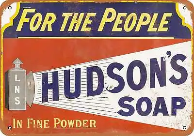 Metal Sign - 1926 Hudson's Soap -- Vintage Look • $18.66