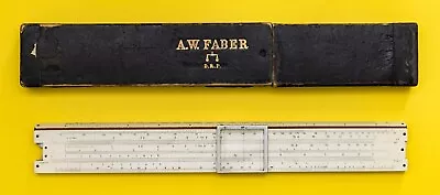 A.W. Faber-Castell 398 Vintage (May 1931) Elect. Eng. Slide Rule In Original Box • $67.82