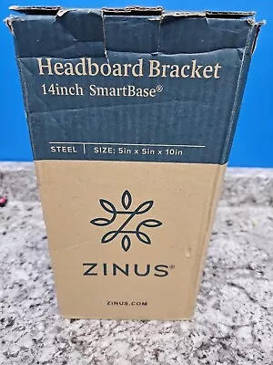 ZINUS 14 Inch SmartBase Headboard Or Footboard Brackets - Set Of 2 - Brand New • $22.99