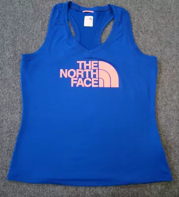 The North Face Womens Medium Blue Tank Top Vapor Wick Sleeveless Lightweight • $14.39