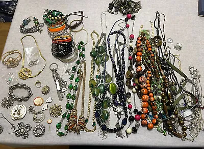 £35 • Buy Costume Jewellery & Watches Joblot, Bundle, 110 Items, Stunning Pieces, High End