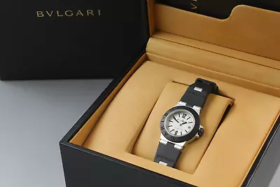 [ Exc+5 W/Box Papers ] BVLGARI Aluminum AL29TA Two-Tone Ladies Watch From JAPAN • $1280.45