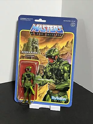 Kobra Khan Camouflage Action Figure ReAction Exclusive Masters Of The Universe • $79.99