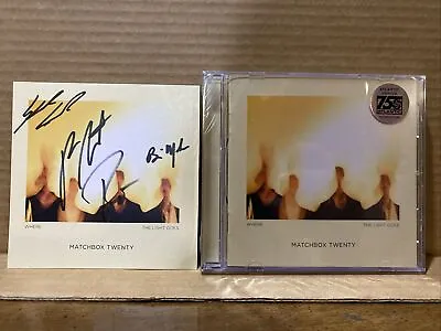 Matchbox Twenty 20: Where The Light Goes Cd! W/signed-autographed Art Card! New • $34.99