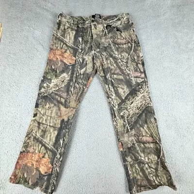 Mossy Oak Men's 38 X32 Break-up Country Camo Hunting Jeans Y2K • $24.29