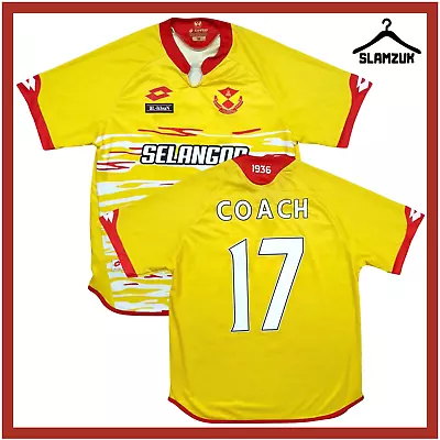 Selangor Football Shirt Lotto Medium Away Kit Jersey Malaysia Baju Bola 2016 D79 • £24.99