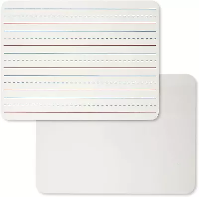 Dry Erase Board Two Sided Lined/Plain 9  X 12  35120 • $14.07