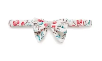 $15 • Buy NEW PUREBABY Baby Girl Soft Organic Cotton Bow Elastic Headband Hair Accessory
