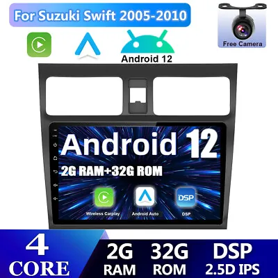 $259.99 • Buy Car Stereo For Suzuki Swift 2003-2010 Android 12.0 Navi Dash GPS Head Unit 32GB