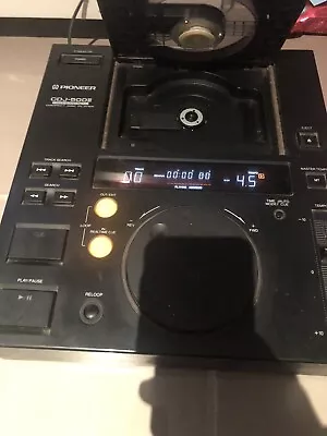 Pioneer Professional  DJ CDJ-500 II CD System Turntable Black Used Working Well • $229.90