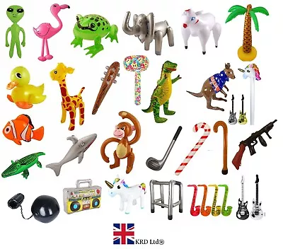 £3.94 • Buy Inflatable Blow UP  Animal Fancy Dress Beach Reusable Toy Party Prop Décor 