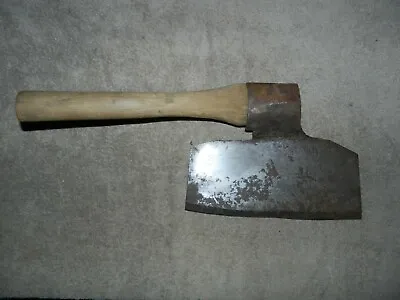Rare Vintage L & IJ White No.1 Woodworkers 11  Wide Cooper's Side Axe  • $229.99