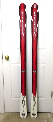 NEW ROSSIGNOL 168 CM Bandit Skis 114-74-104 Width 15 M Radius Red $599 MSRP • $127.99