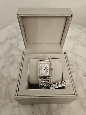 Michele Women's Deco II Diamond Bracelet Watch 20mm X 43mm - 0.11 Ctw BNIB • $800