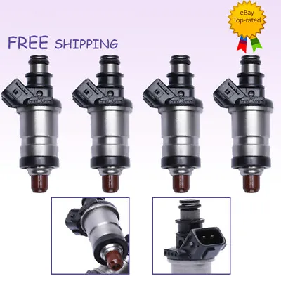 4pcs Flow Matched Injectors 06164P5M000 For 1997-2001 Honda Prelude H22A4 • $37.99