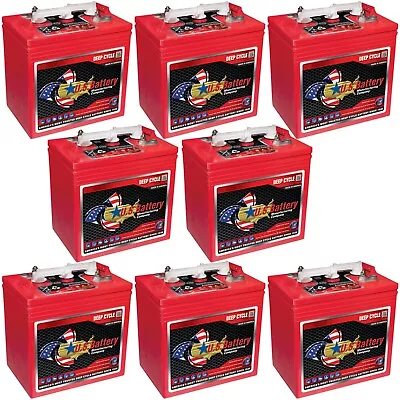 US Battery US125CS T-125 6V 240Ah Flooded Lead Acid GC2 Deep Cycle Battery X 8 • $1799.88