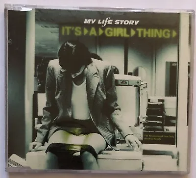 My Life Story It's A Girl Thing 1 Track UK CD Single Promo ITRDJ001 • £5.99