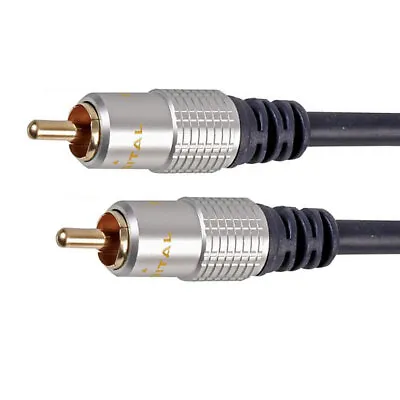 £8.75 • Buy Pro 10m RCA Phono OFC Subwoofer Speaker Mono Audio Or Composite Video Cable