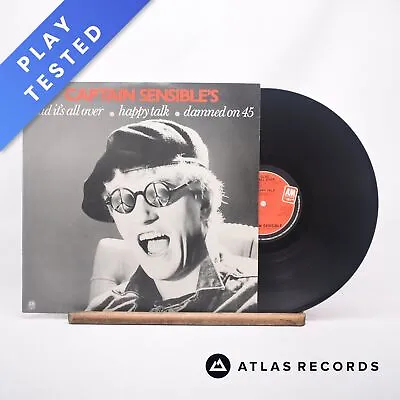 Captain Sensible - Glad It's All Over - 12  Vinyl Record - VG+/VG+ • £15