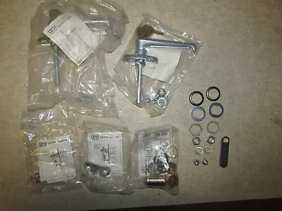 NOS Vintage Airstream National Lock Hardware L-handle Lock Set C8754 C8757 C8053 • $49.97