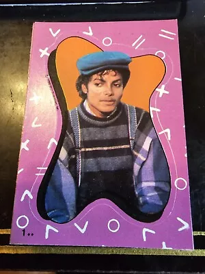 1984 Michael Jackson Series 1 Complete Sticker Set (1-33) • $20