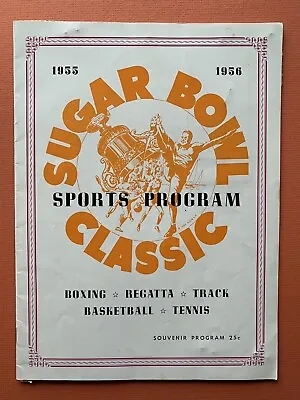 1955 Marquette Warrior Vs Utah Sugar Bowl Basketball Tournament Program &Tickets • $14.99