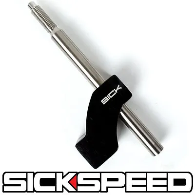 SICK STAINLESS STEEL ADJUSTABLE HEIGHT LEVER EXTENSION FOR SHIFT KNOB 8x1.25 • $19.88