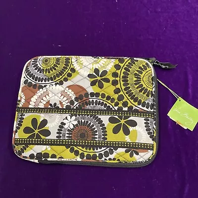 Vera Bradley Quilted Tablet Sleeve Styalized Floral Design NWT • $12