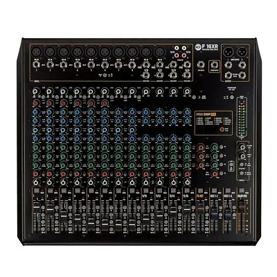 RCF F 16XR 16-Channel Analog Mixer With Usb Recording And Digital Fx Onboard  • £485