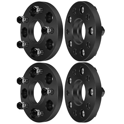 For Chevrolet Camaro 4 Pcs Black Hub Centric 20 Mm Wheel Spacers 5x120 • $59.24