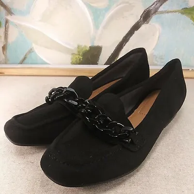 Me Too Women's Shoes Moccasin Black Size 6 SKU#09357 • $28.50
