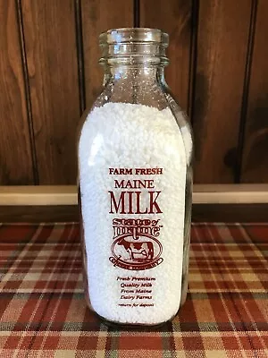 State Of Maine Cheese Company Milk Bottle • $10