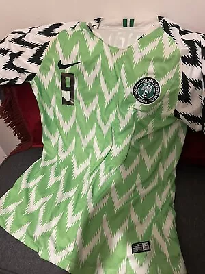 £5.50 • Buy Nigeria 2018 Home Shirt / IGHALO 9