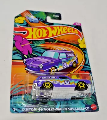 Hot Wheels Easter 2024 Spring 5/5 - Custom '69 Volkswagen Squareback Purple # 6 • $2.80