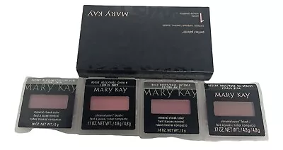 Lot Of 4-Color Mary Kay Mineral Cheek Bronzing Highlighting Pressed Powder New • $64.40