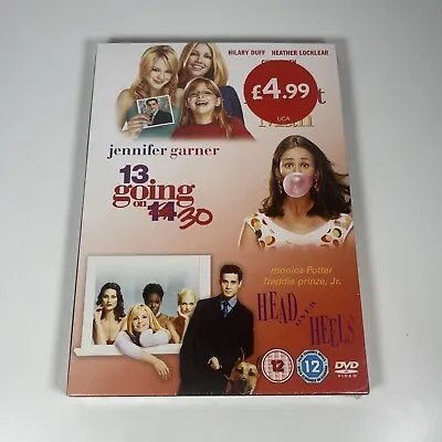 13 Going On 30/Head Over Heels/Perfect Man 3 Films [DVD]  [Reg 2] - New Sealed • £4.99