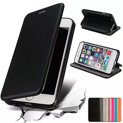 Shockproof Wallet Case For IPhone 14 13 Pro Max 12 11 XR 7 8 6 SE Leather Flip • £5.99