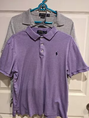 Men's Ralph Lauren Polos Lot Of 2 Size Medium • $30