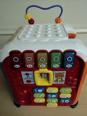 Vtech Toddlers Singing Alphabet Activity Cube Interactive Infant Toy NO BLOCKS • $17.99