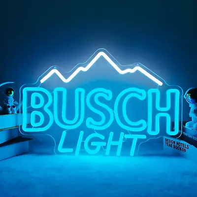 Neon Beer Signs Bar Neon Light Signs Dimmable LED Neon Signs For Man Cave Pub Ne • $48.16