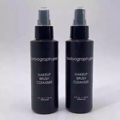 TWO Bodyography PRO Makeup Brush Cleanser Spray 4oz Each NEW Made In USA  • $19.77