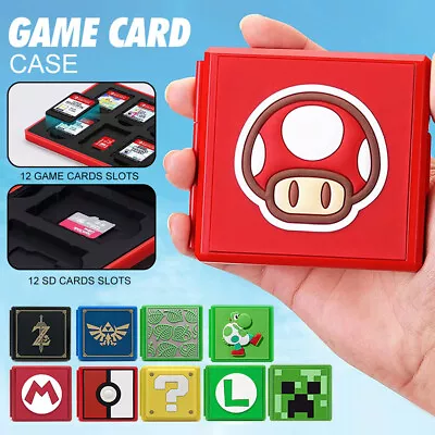 Game Card Case Holder Storage Box Carry Cover For Nintendo Switch / Switch Lite • $9.99