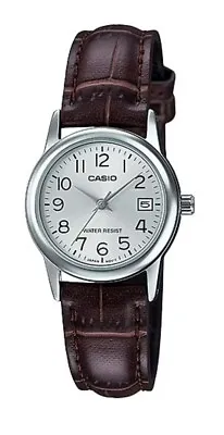 New Casio Ladies Watch LTPV002 With Date Easy To Read Water Resistant With Box • $60