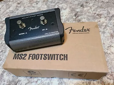 Fender Mustang MS2 2-Button Footswitch - New In Box! • $28