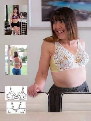 Booby Traps Sewing Pattern Doris Wirefree Bra Lingerie • £19.98