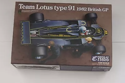 Ebbro Team Lotus Type 91  1982 British GP. No 021-5800 • £67.95